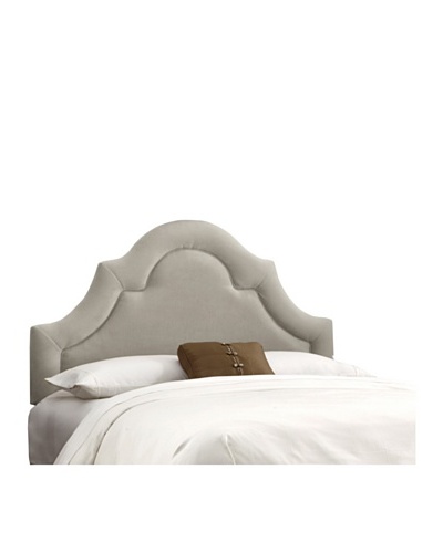 Skyline High-Arch Border Headboard [Light Grey]