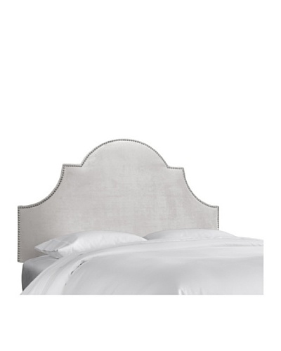 Skyline High Arch Nail Button Headboard