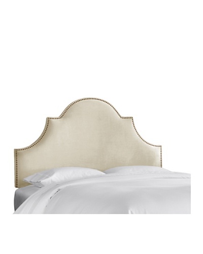 Skyline High Arch Nail Button Headboard