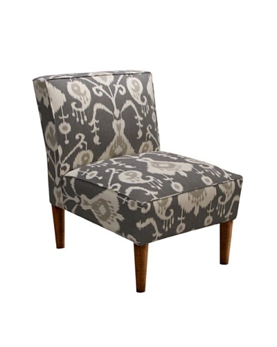 Skyline Armless Chair, Java Pewter