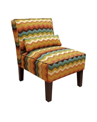 Skyline Armless Chair, Adobe