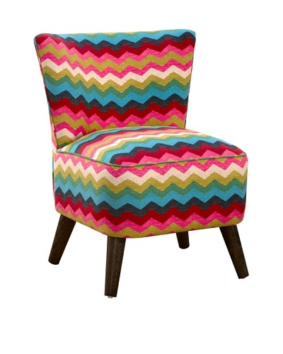 Skyline Furniture Modern Chair, Panama Wave Desert Flower