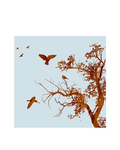 Art Addiction Tree/Birds, Blue II