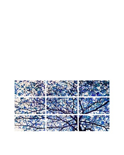 Art Addiction Blue Tree, Polyptych