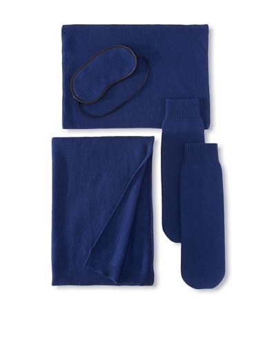 Sofia Cashmere Travel Set, Navy