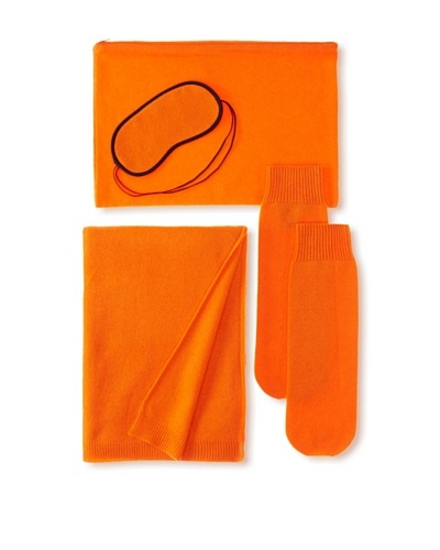 Sofia Cashmere Travel Set, Hermes Orange