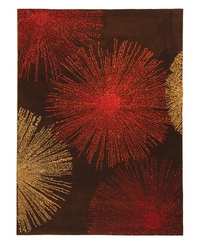 Soho Rugs Starburst Rug [Brown/Multi]