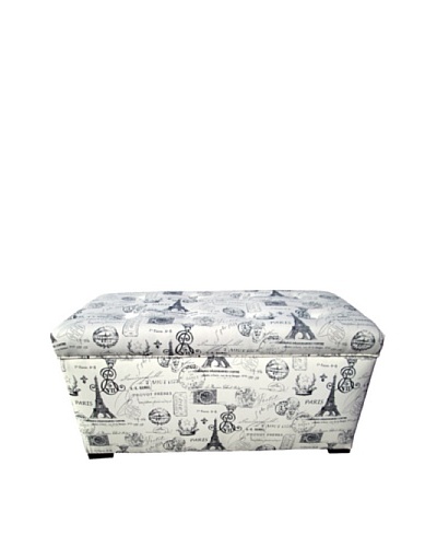 Sole Designs Angela Paris Match Storage Trunk, OnyxAs You See