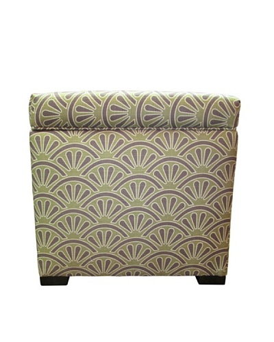 Sole Designs Tami Storage Ottoman, Bonjour Amethyst