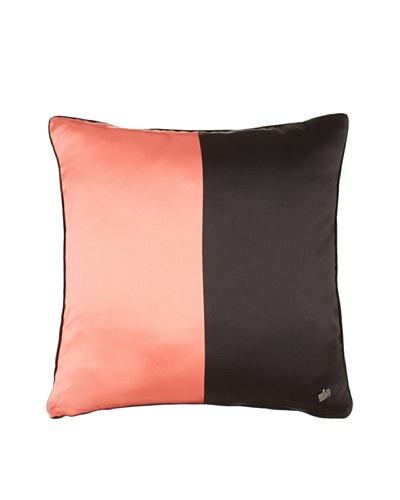 Sonia Rykiel Bubblegum Decorative Pillow, Saumon, 18″ x 18″