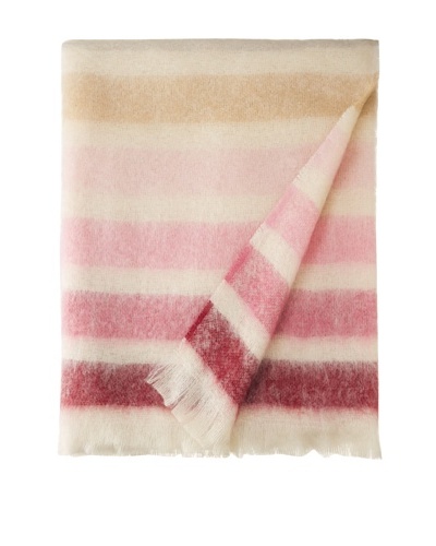 Sonia Rykiel Trois Fleurs Rayees Throw