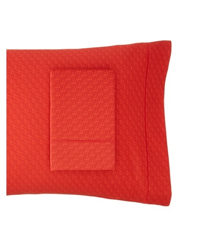 Sonia Rykiel Maison Set of 2 Bouquet Rouge Pillowcases