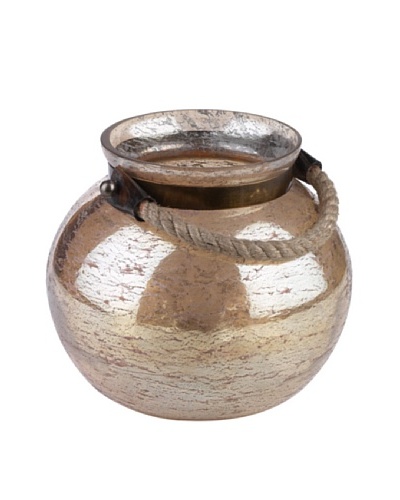 Sidney Marcus Gold Pot Candle Holder
