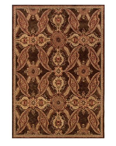 Langley Handspun Wool Rug [Cinnamon]