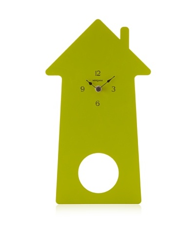 Diamantini & Domeniconi Home-Sweet-Home Clock, Green