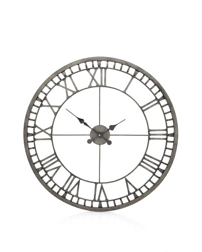 Firefly Metal Roman Numeral Wall Clock