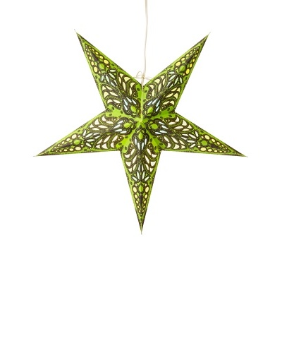 Starlightz Mercury Paper Light, Green