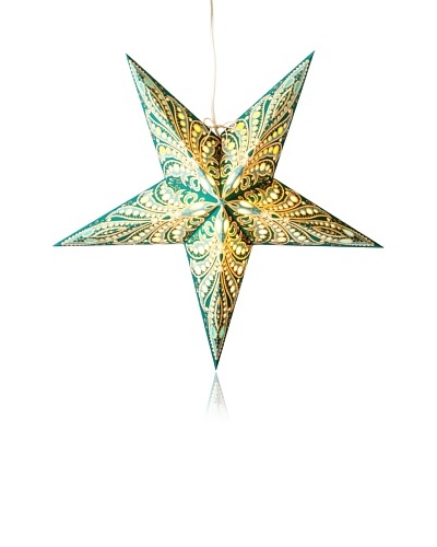 Starlightz Queen Paper Light, Fiji Turquoise