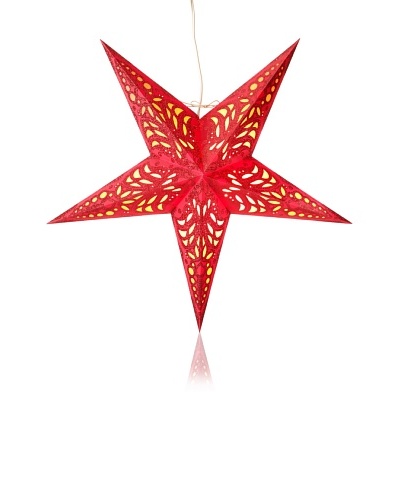 Starlightz Geeta Paper Light, Red