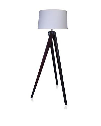 State Street Lighting Tripod Floor Lamp, Espresso