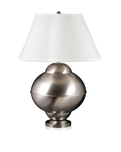 State Street Lighting Table Lamp, Satin Nickel