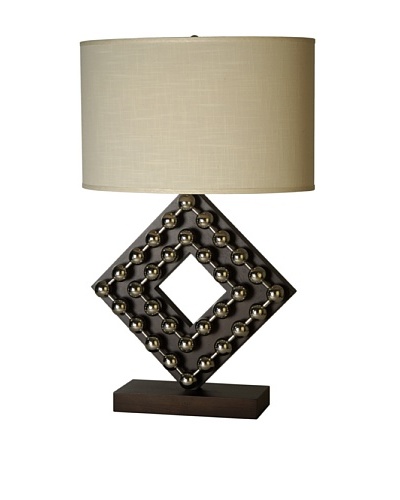 Trend Lighting Preston Table Lamp, Espresso Finish