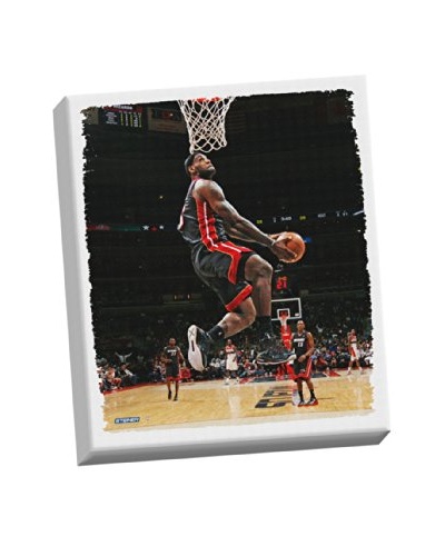 Steiner Sports Memorabilia LeBron Dunk Stretched Canvas