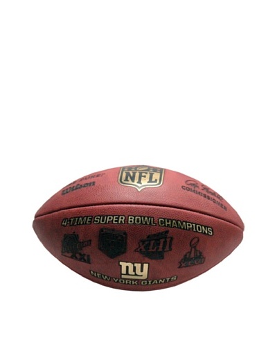 Steiner Sports Memorabilia NFL New York Giants Eli Manning, Phil Simms & OJ Anderson Signed Football