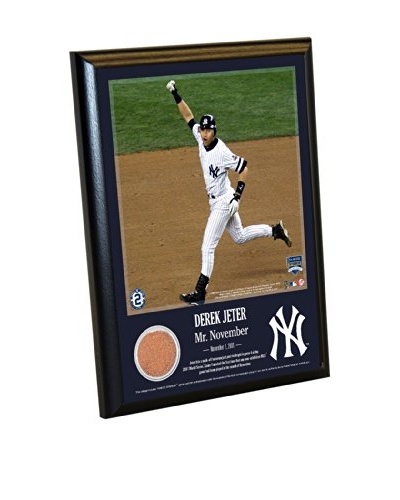 Steiner Sports Memorabilia Derek Jeter Moments: Mr. November 8″ x 10″ Dirt Plaque