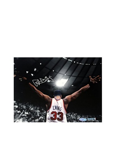 Steiner Sports Memorabilia Patrick Ewing Signed Arms Out Facing Crowd Photo