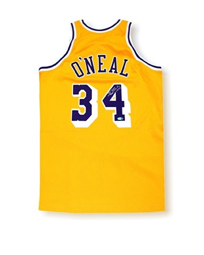 Steiner Sports Memorabilia Shaquille O’Neal Signed Mitchell & Ness Yellow Lakers Jersey