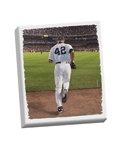Steiner Sports Memorabilia Mariano Entering Game Stretched Canvas