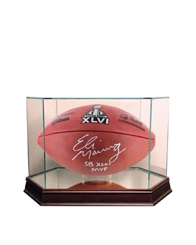 Steiner Sports Memorabilia Glass Football Case