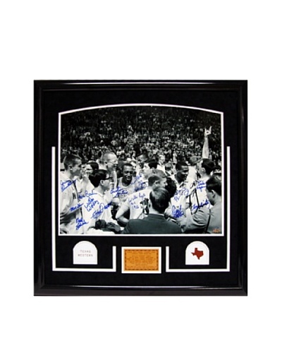 Steiner Sports Memorabilia Texas Western Celebration Signed Framed Photograph