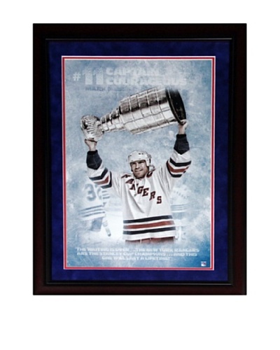 Steiner Sports Memorabilia Mark Messier 'Captain Courageous' Framed Photo Collage