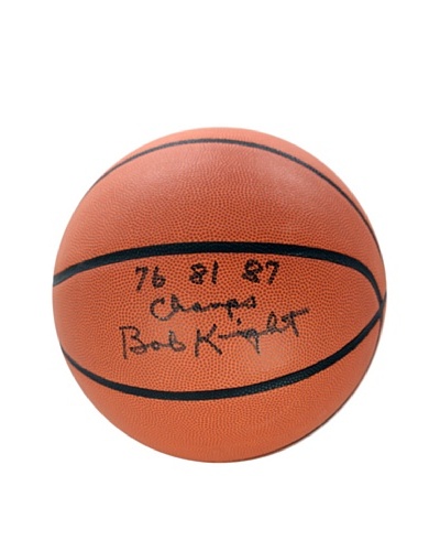 Steiner Sports Memorabilia Bob Knight Signed 76 81 87 Champs NCAA Basketball