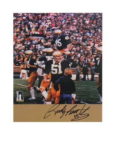 Steiner Sports Memorabilia Signed Rudy Ruettiger Carry Off Photo