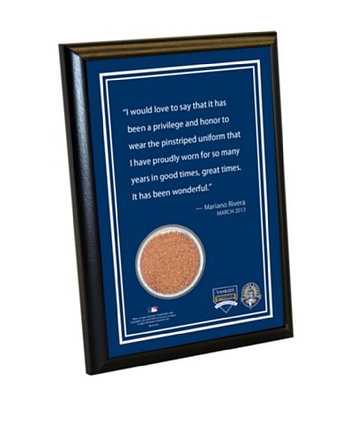 Steiner Sports Memorabilia Mariano Rivera The Final Season 2013 Quote Plaque