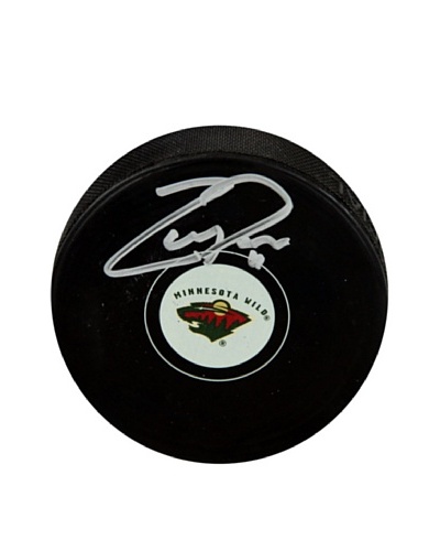 Steiner Sports Zach Parise Minnesota Wild Autographed Puck