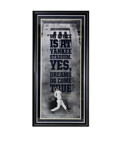 Steiner Sports Memorabilia Derek Jeter ‘Yankee Stadium is My Office’ Framed Collage