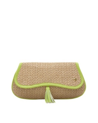 Stephanie Johnson Turks and Caicos Farrah Clutch, Lime