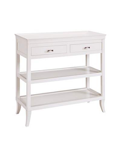 Sterling Tamara Hall Table, White