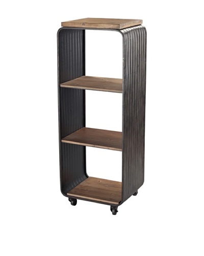 Sterling Maltapan Shelves, Dark Grey/Walnut