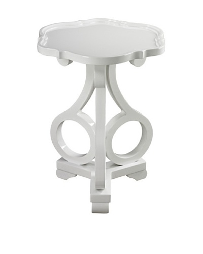 Sterling Home Knockeen Accent Table, White