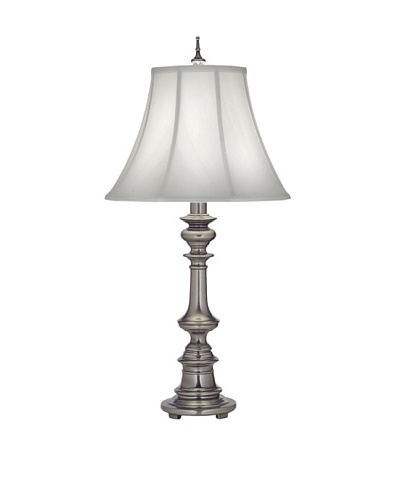 Stiffel Lighting Antique Nickel Table Lamp