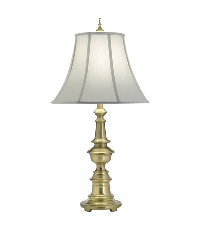 Stiffel Lighting Satin Brass Tall Table LampAs You See