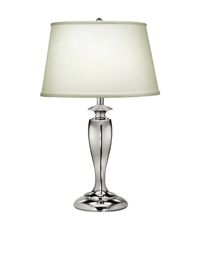 Stiffel Lighting Polished Nickel Short Table Lamp