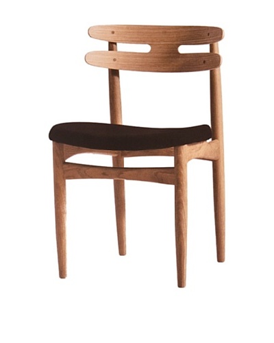 Stilnovo Beibere Chair, Walnut/Black
