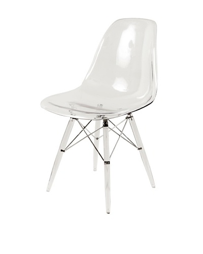 Stilnovo Mid-Century Eiffel Dining Chair, Clear