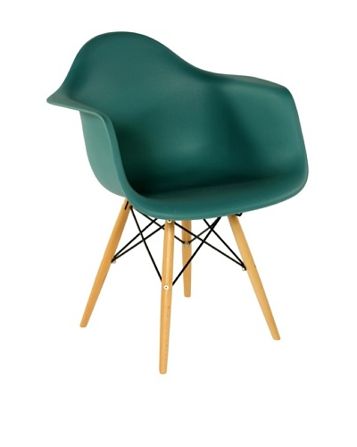 Stilnovo Mid-Century Arm Chair, Green